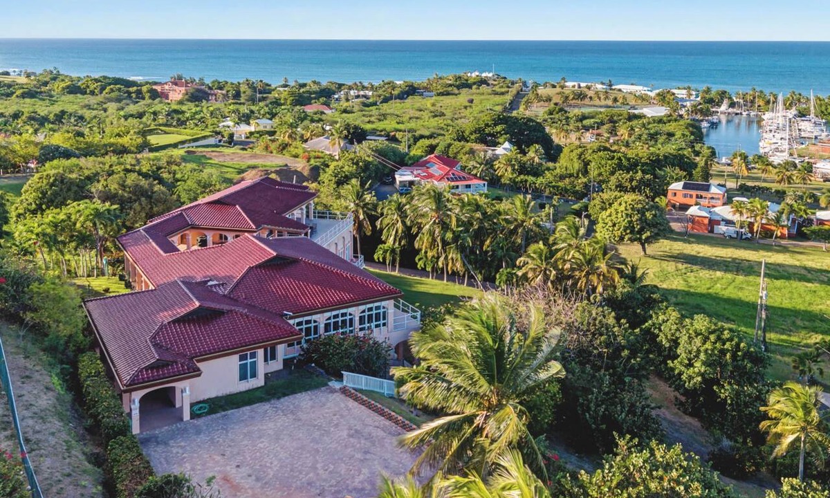 Testman House | 10,000 Sq Ft of Caribbean Grand Estate — Sugar Mill, Tennis Court, & Room for 20