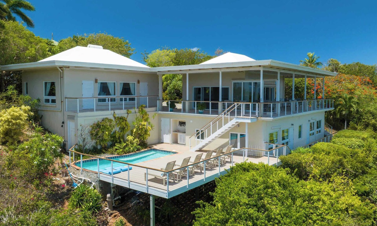 Estate Chocolate Hole and Great Cruz Bay Villa | Luxury Villa | Ocean & Sunset Views | by BookVI