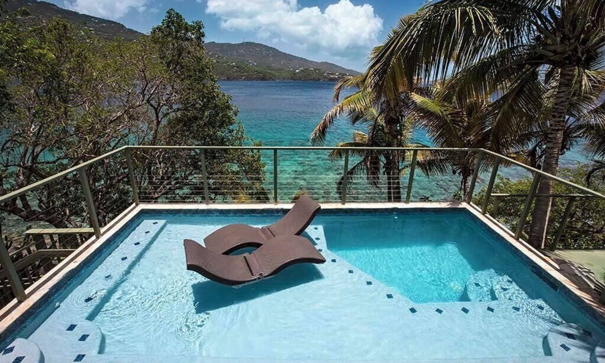 Peterborg House | Magen's Bay Luxury Super Villa! 3 Pools,Pocket Sand Beach,36' Boat,Staff & Chef