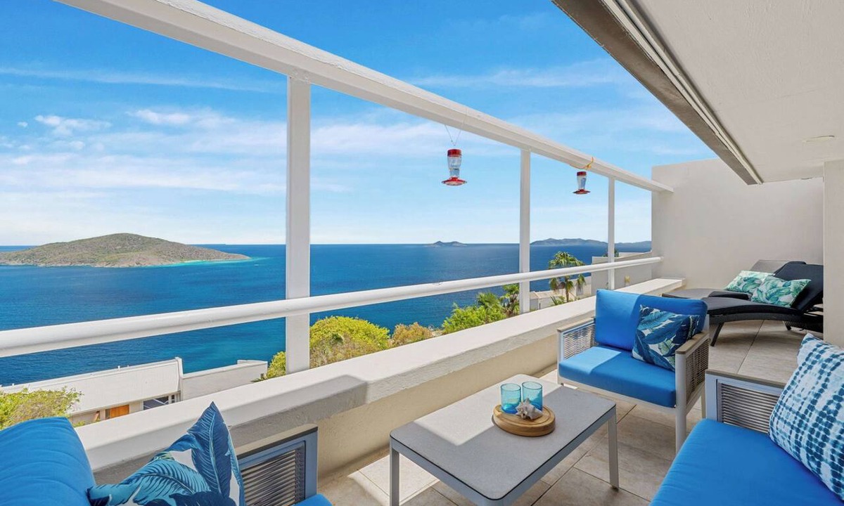Estate Lovenlund Condo | Ocean View Condo, Pool & Generator Near Magens Bay