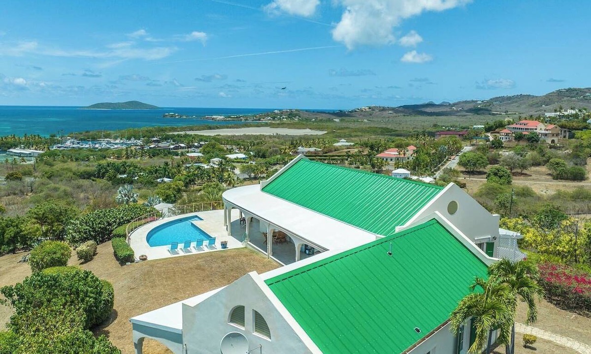 Testman House | Ocean View Villa with Buck Island Views