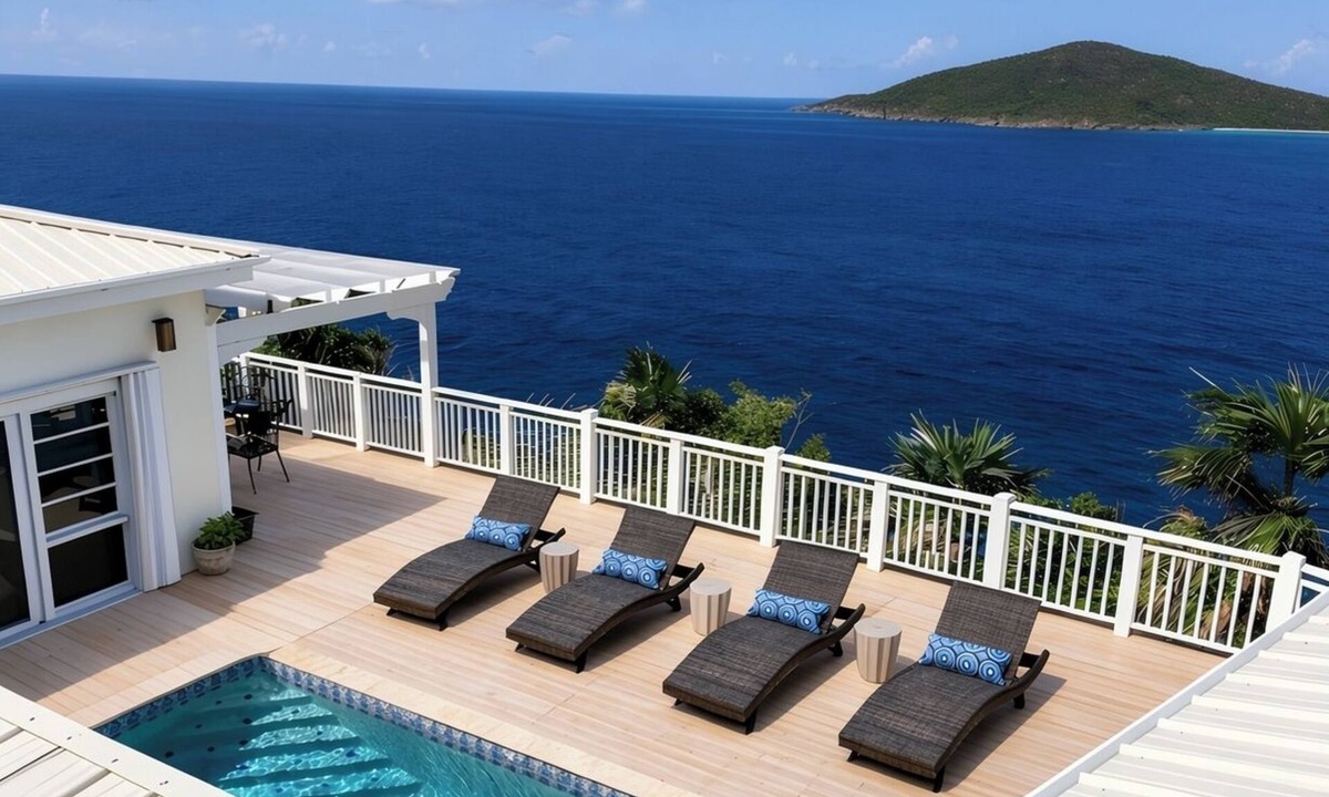 Estate Lovenlund Villa | Panoramic Views, Seaview Villa, St. Thomas, USVI, Heated Pool, Near Magens Bay