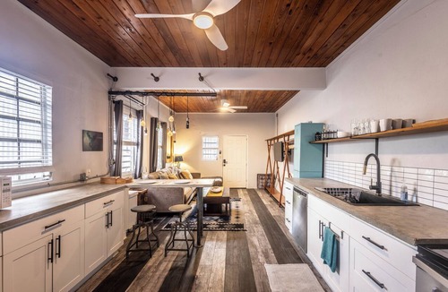 Estate East Street Apartment | 1 bd with Jetted Plunge Pool + Magical Courtyard Downtown Christiansted