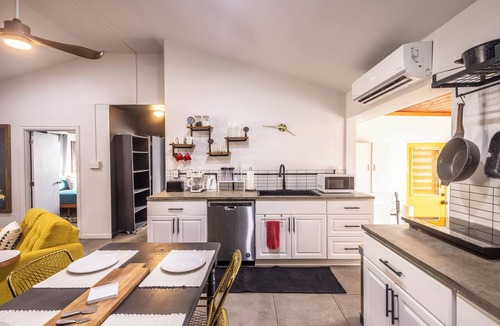 Estate East Street Apartment | 2 bd w/Jetted Plunge Pool + Magical Courtyard Downtown Christiansted