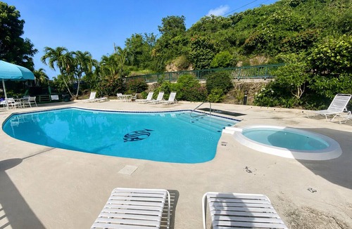 Estate Altona Condo | Enjoy Sea Views and Caribbean Breezes! 2 Pools, Tennis Court & Generator.