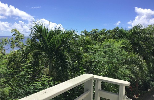 St. Thomas Apartment | Panoramic ocean views , continuous trade winds