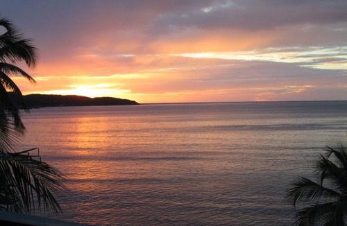 Estate Bolongo Condo | Panoramic Views await you at our studio ocean front Studio on Bolongo Bay.VI