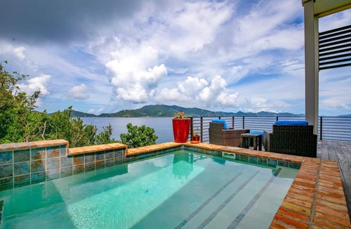 East End Villa | Private Oceanfront Villa for 2 | Plunge Pool | St. John USVI