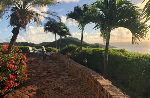 Estate South Slob House | Villa Golden Blue - Private villa with spectacular, 270* Caribbean Sea views