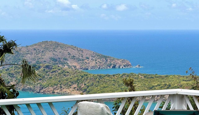 3-bedroom estate in peaceful Charlotte Amalie East with AC in St. Thomas