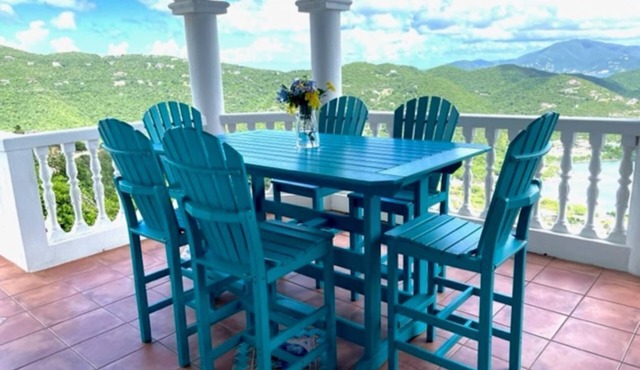 Almost Heaven with beautiful views of the BVI in St John
