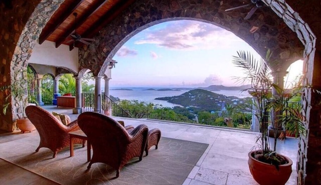 Arc du Soleil | Sunset Views | Pool | Backup power in Cruz Bay