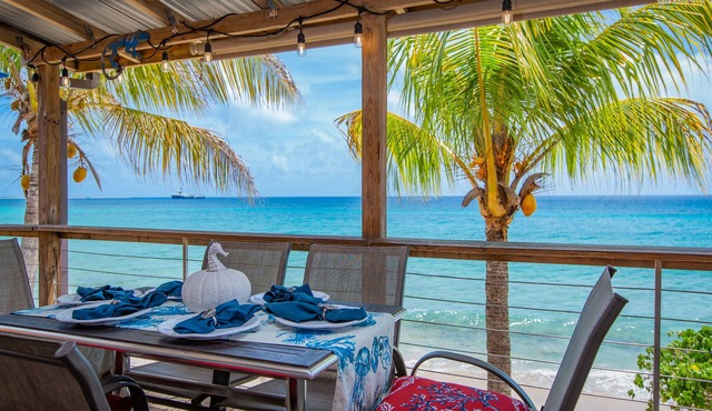 Beachfront. Just a Few Steps to the Sand. Walk to Restaurants. Near Downtown. in Frederiksted