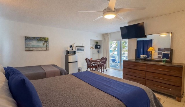 Deluxe Double Queen Room - Ocean Front in Christiansted