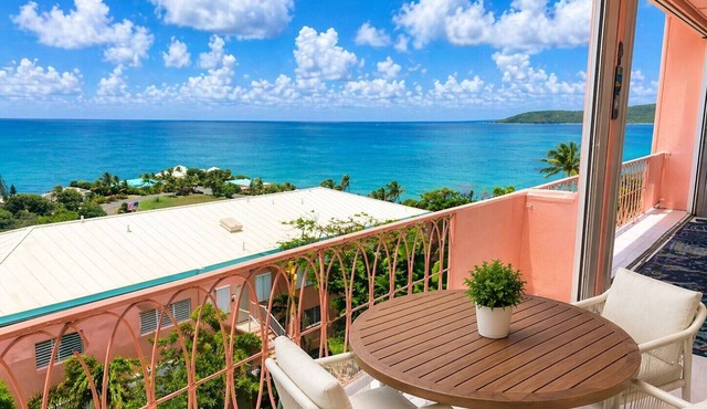 East End Escape Top-Floor Caribbean Views Pool Near Shoy Beach & Buck Island in Christiansted
