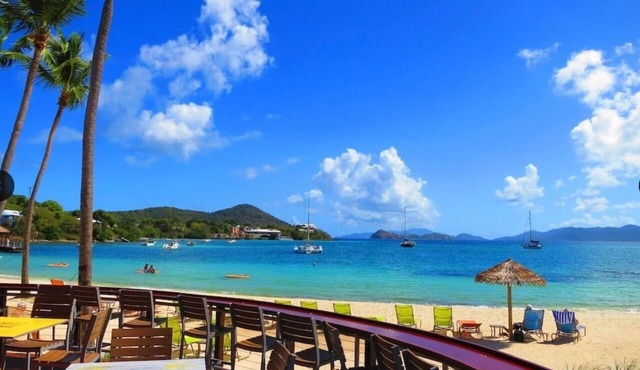 New listing! Easy walk to 3 separate Beaches, Pool, and multiple Restaurants! in St thomas