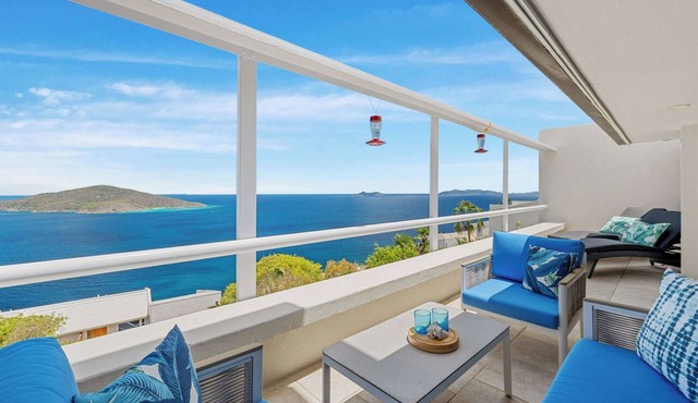 Ocean View Condo, Pool & Generator Near Magens Bay in St. Thomas