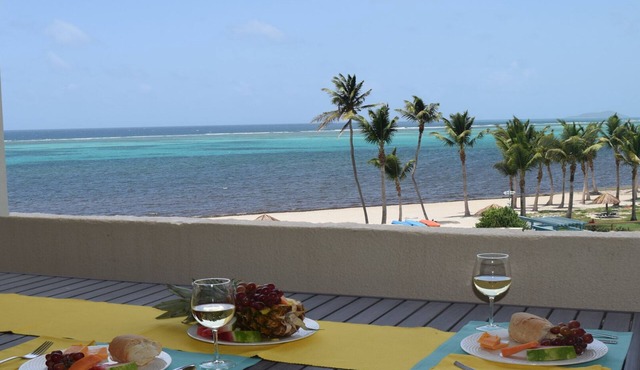 On Beautiful Sugar Beach: Beachfront Condo in Club St Croix Complex in Christiansted