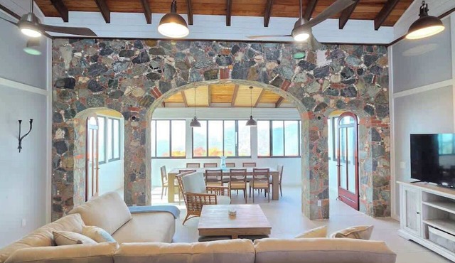 Panoramic Views | Upper Carolina Villa | 50ft Pool in Coral Bay