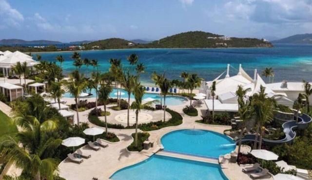 Ritz Carlton St Thomas 2 BR/2 Bath Luxury Ocean View Suite with Full Kitchen in Nazareth