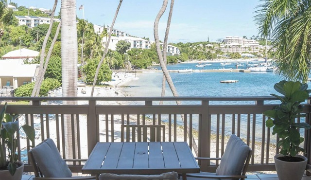 SeaDazzle-beachfront, pool, Jeep in St. Thomas