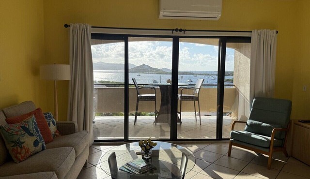Walk to Ferry Red Hook 1BR Condo w/Stunning Balcony Views + Free Parking in Red Hook