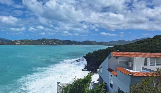 Whispering Waves Cove: Panoramic Views of Magens Bay in Charlotte Amalie West