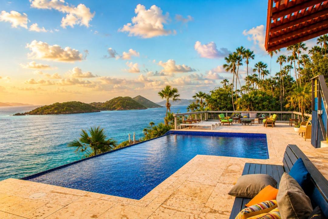 Estate Tabor and Harmony Villa | Spirit on the Water - Private, Infinity Pool, Ocean Front, 9 bedrooms