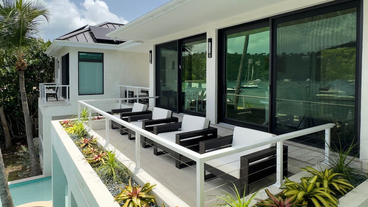 Photo of Patio Balcony in Estate Chocolate Hole and Great Cruz Bay